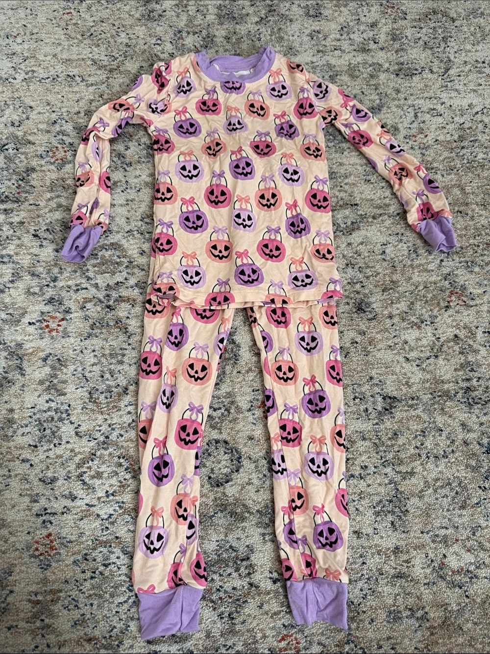 Poppy Kids Co Halloween PJ Set- Size 2T